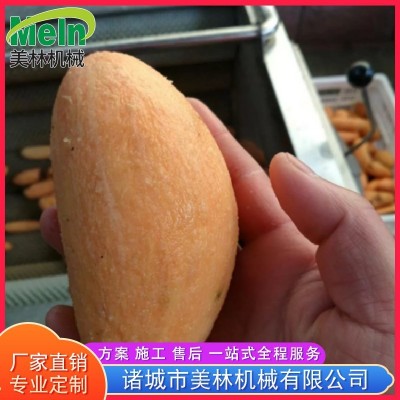 土豆根茎类毛辊清洗机 海蛎子扇贝毛刷去泥清洗机 全自动清洗设备