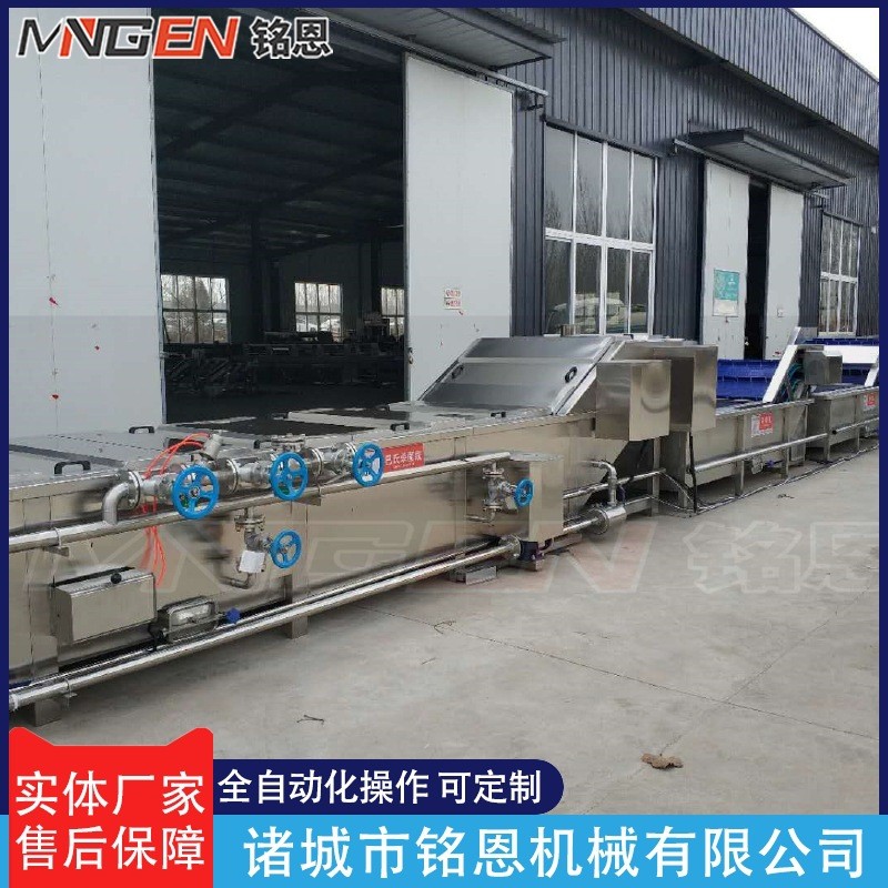 全自动低温巴氏杀菌机 蒸煮漂烫机 罐装饮料酱菜巴氏杀菌流水线图1