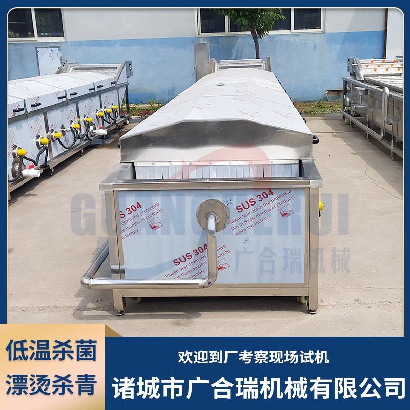 全自动巴氏杀菌机 酱菜酸菜罐头杀菌设备 藕土豆片漂烫杀青冷却线图2