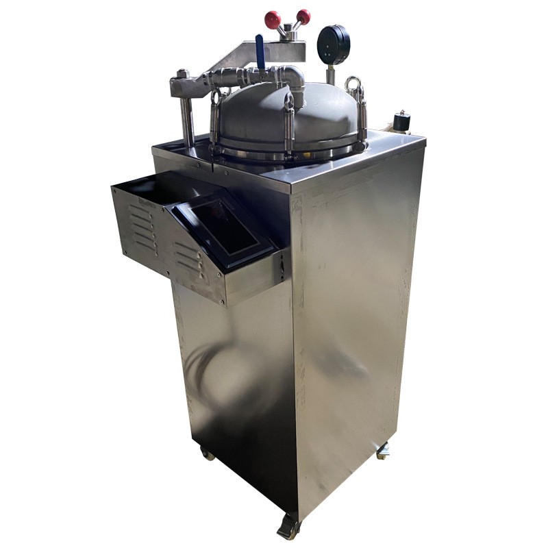 立式反压灭杀菌锅蒸汽加热玉米粽子熟食杀菌釜牛肉高温杀菌设备
