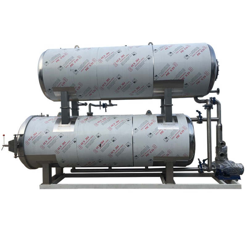 全自动杀菌设备水果罐头熟食卤蛋双层杀菌食品加 工厂用杀菌设备图5