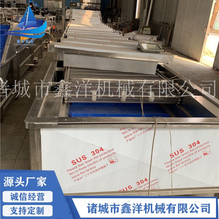 酱菜海白菜巴氏杀菌机 包装袋灭菌机 豆制品巴氏杀菌现场试机图3