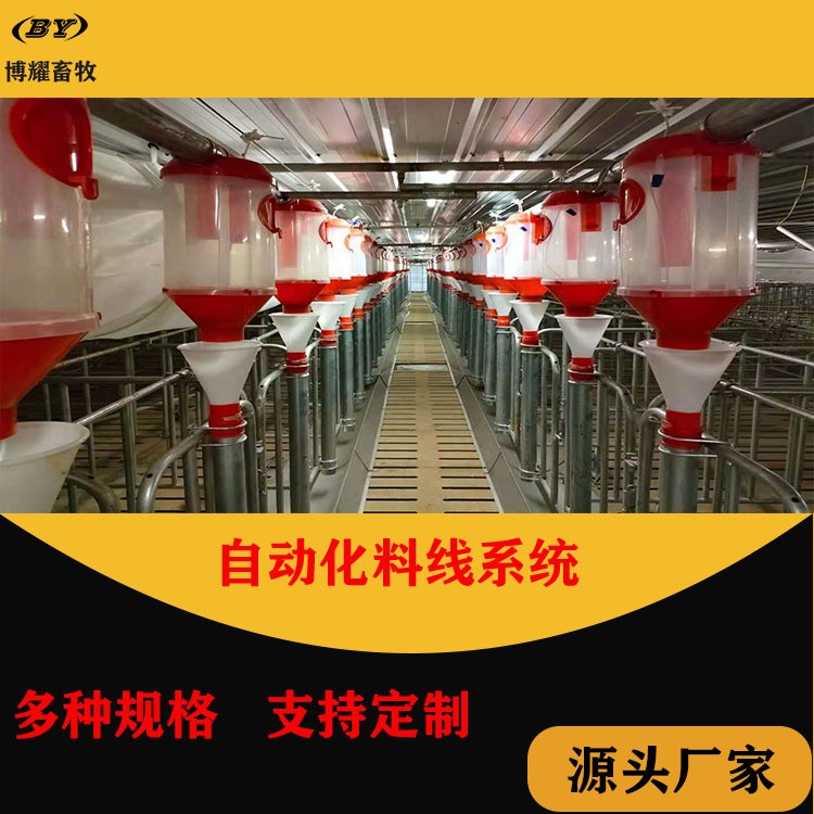 自动化养殖料塔料线系统 德州博耀供应赛盘料线 102料线图2