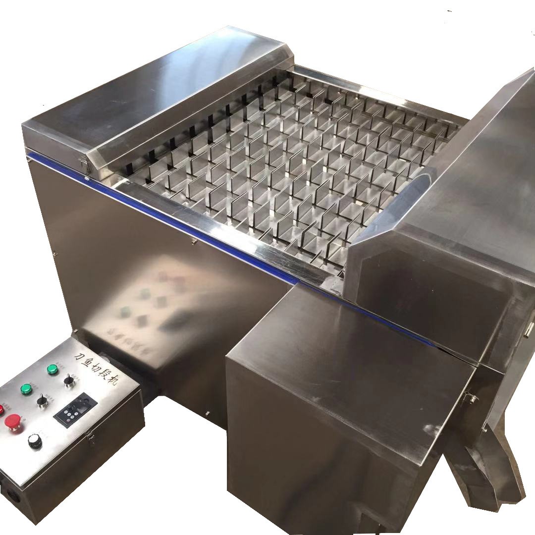 商用海 带鱼切段机水产市场专用 刀鱼去头去尾分段机器待遇切断机图4