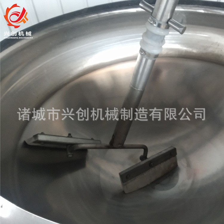 全自动电加热燃气行星搅拌炒锅商用辣椒酱香菇酱不粘锅底炒制设备图4