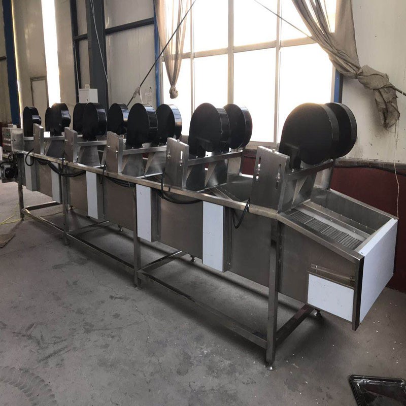 气泡清洗机 学校食堂用蔬菜清洗设备 全自动土豆辣椒喷淋洗菜机图3