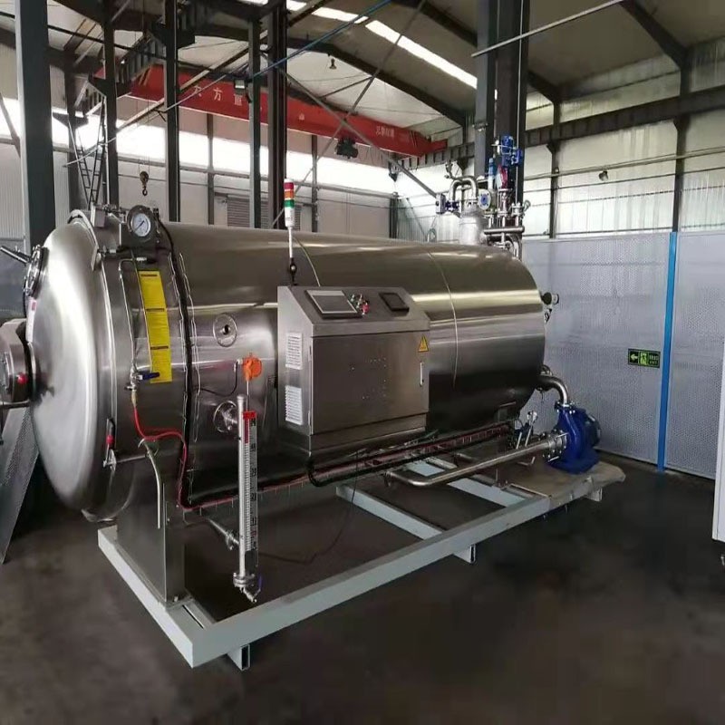 盐焗鸡真空包装杀菌锅 卤味肉制品高温杀菌锅 豆豉鱼罐头杀菌设备图5