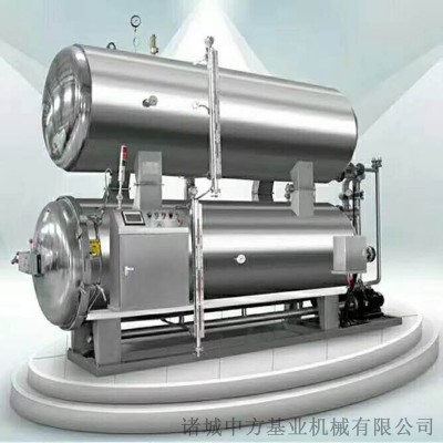 盐焗鸡真空包装杀菌锅 卤味肉制品高温杀菌锅 豆豉鱼罐头杀菌设备