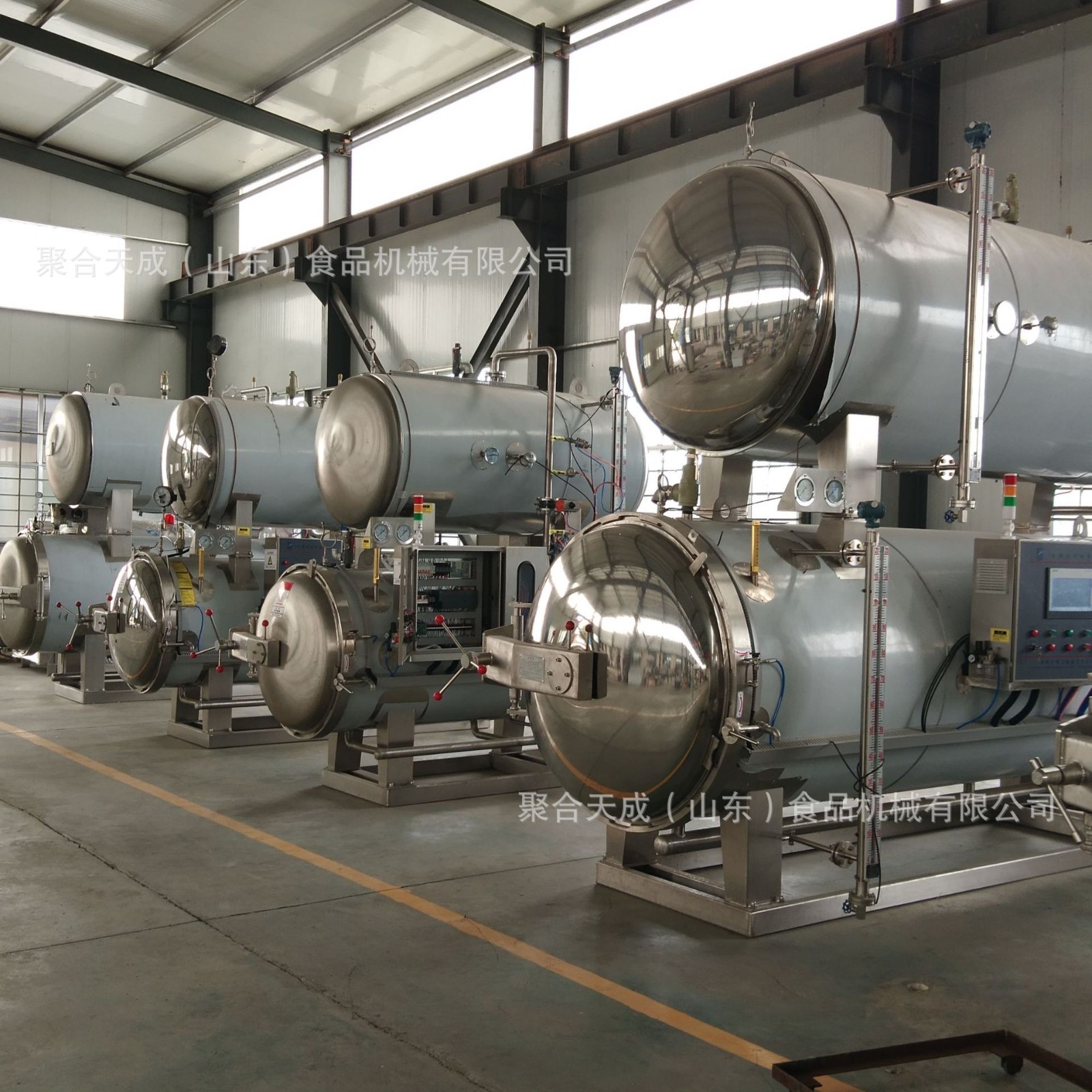 大型八宝粥早餐粥旋转式杀菌锅 营养粥高温杀菌设备 燕窝灭菌釜图3