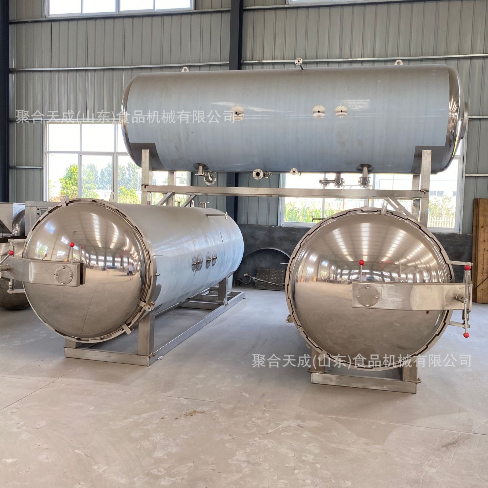 竹叶粽蒸汽加热式水浴杀菌锅 电加热粽子蒸煮锅 肉粽高温杀菌设备图2