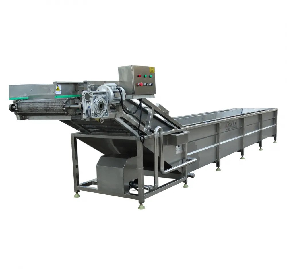 厂家全自动果蔬清洗流水线大型商用三七叶类土豆去泥喷淋清洗机图5