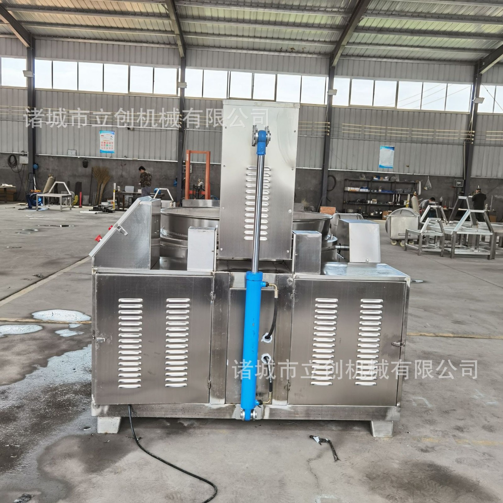 老干妈辣椒酱燃气加热行星炒锅 行星炒锅图2