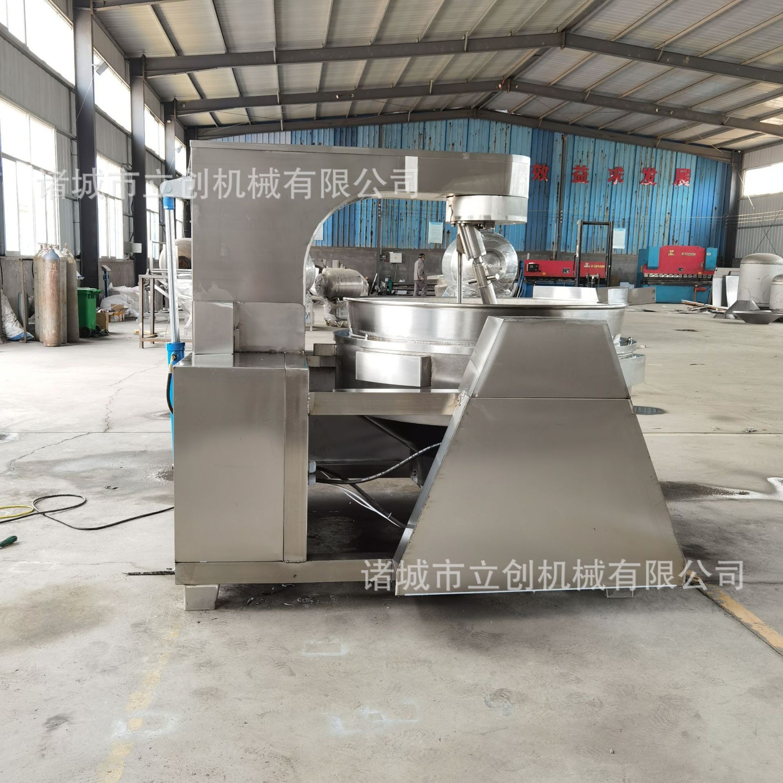 老干妈辣椒酱燃气加热行星炒锅 行星炒锅图3