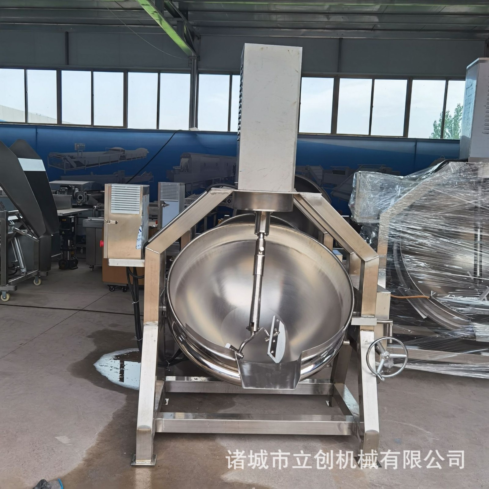 厂家供应全自动土豆丝炒锅 电加热番茄炒蛋搅拌锅黄豆酱炒锅图5