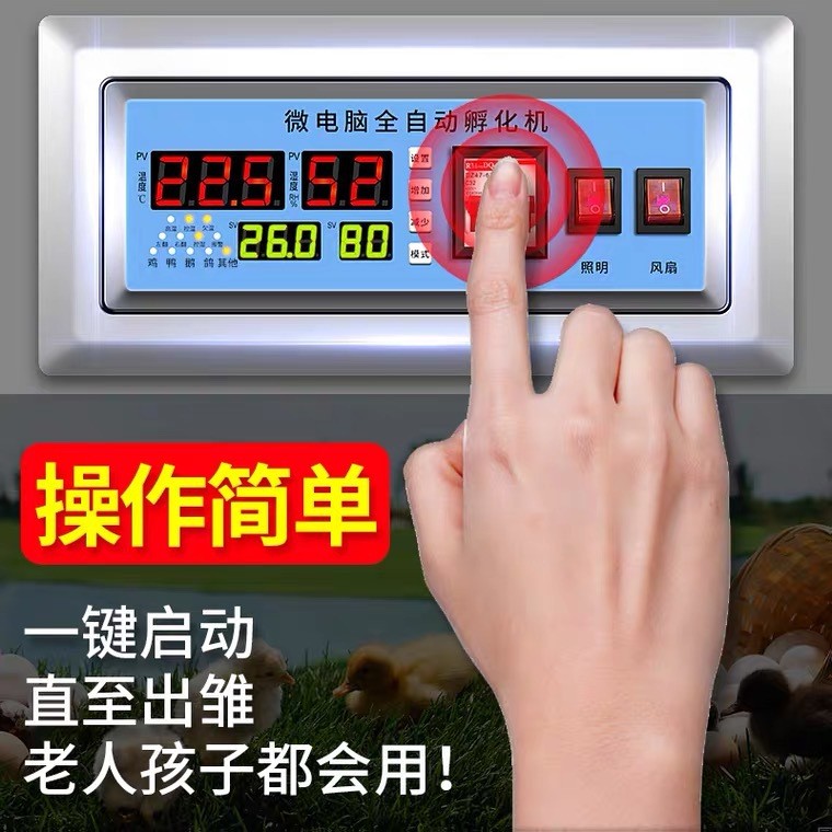 孵化机全自动孵化器孵化箱孵化设备鸡鸭鹅鸽子孵蛋器大中小孵化机图3