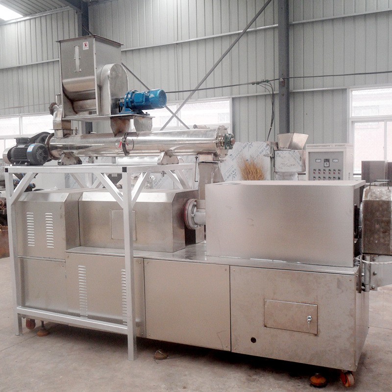 鱼饵饲料膨化机 双螺杆鱼饵料诱料设备 饲料膨化机图3