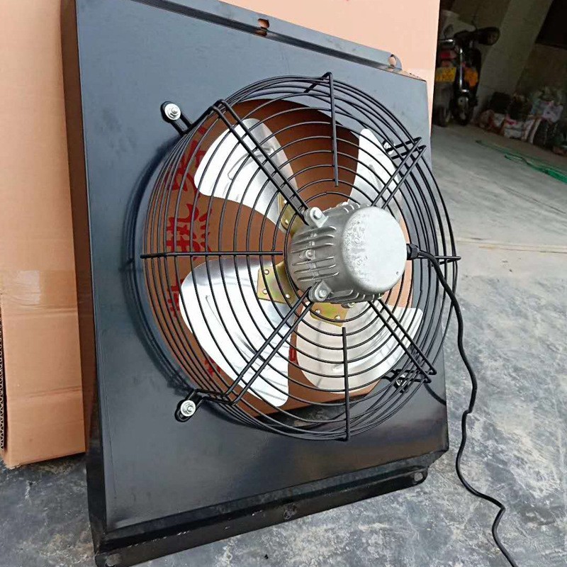 鸡棚水暖风机 养殖锅炉配套暖风机 养殖猪舍水暖散热器花卉育苗图5