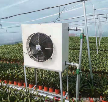 畜牧养殖加热水暖风机 保暖制热通风机 大棚暖风机设备图3