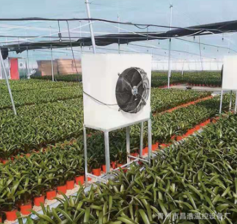 畜牧养殖加热水暖风机 保暖制热通风机 大棚暖风机设备图2