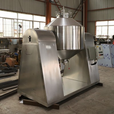 双锥高速混合机厂家饲料干粉混料机不锈钢双锥真空回转搅拌混合机