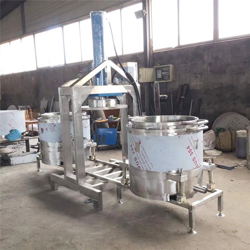 液压式脱水蔬菜压榨机 糯米酒果蔬酵素榨汁设备 果酒酱菜压榨机图2