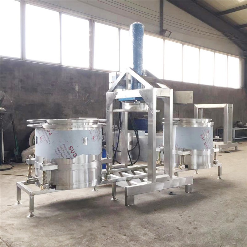 液压式脱水蔬菜压榨机 糯米酒果蔬酵素榨汁设备 果酒酱菜压榨机图3