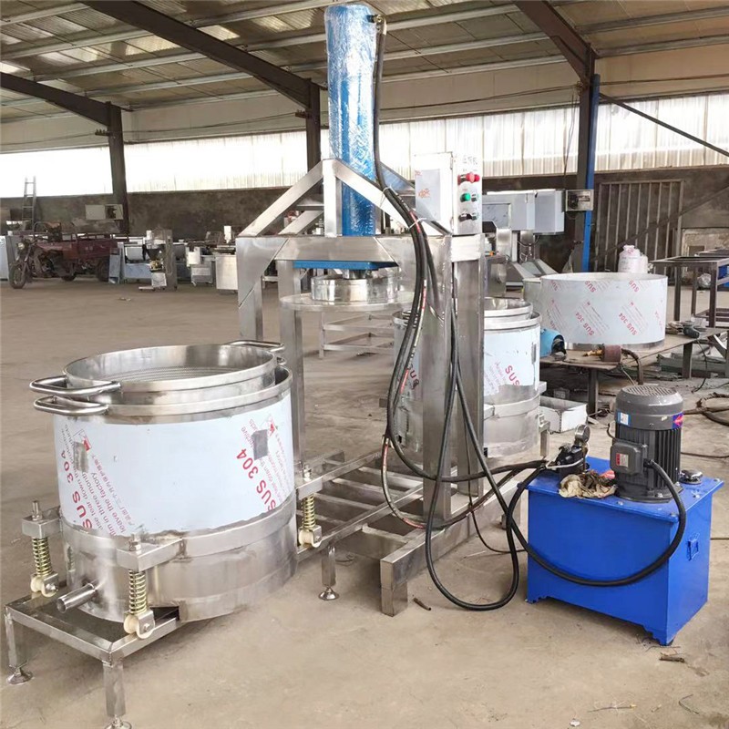 液压式脱水蔬菜压榨机 糯米酒果蔬酵素榨汁设备 果酒酱菜压榨机图4