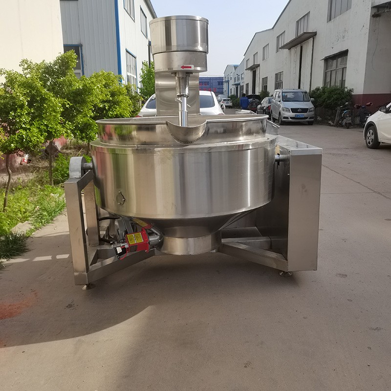 行星炒锅 花生酱辣椒酱火锅底料全自动行星搅拌炒锅不锈钢食品级图5