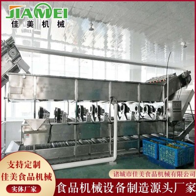 土豆片蒸煮漂烫杀青机软包装巴氏杀菌机水浴式果冻漂烫杀菌设备