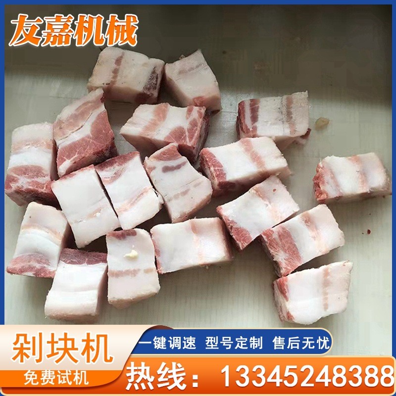 厂家供应商用冻鲜肉切块机不绣钢剁骨机 牛羊肉切鸡块机剁块机图2