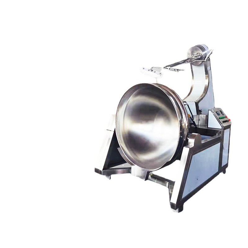 全自动搅拌炒锅多爪行星商用火锅底料炒料机食堂酱料电磁加热炒锅图5