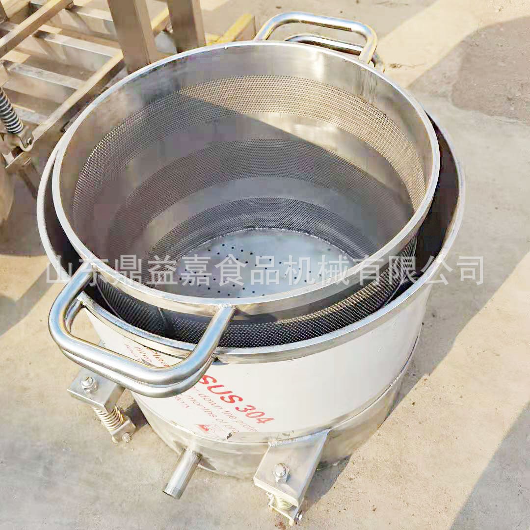 全自动压榨机水果蔬菜收汁机器中药材生姜汁提取设备米酒槽脱水机图2