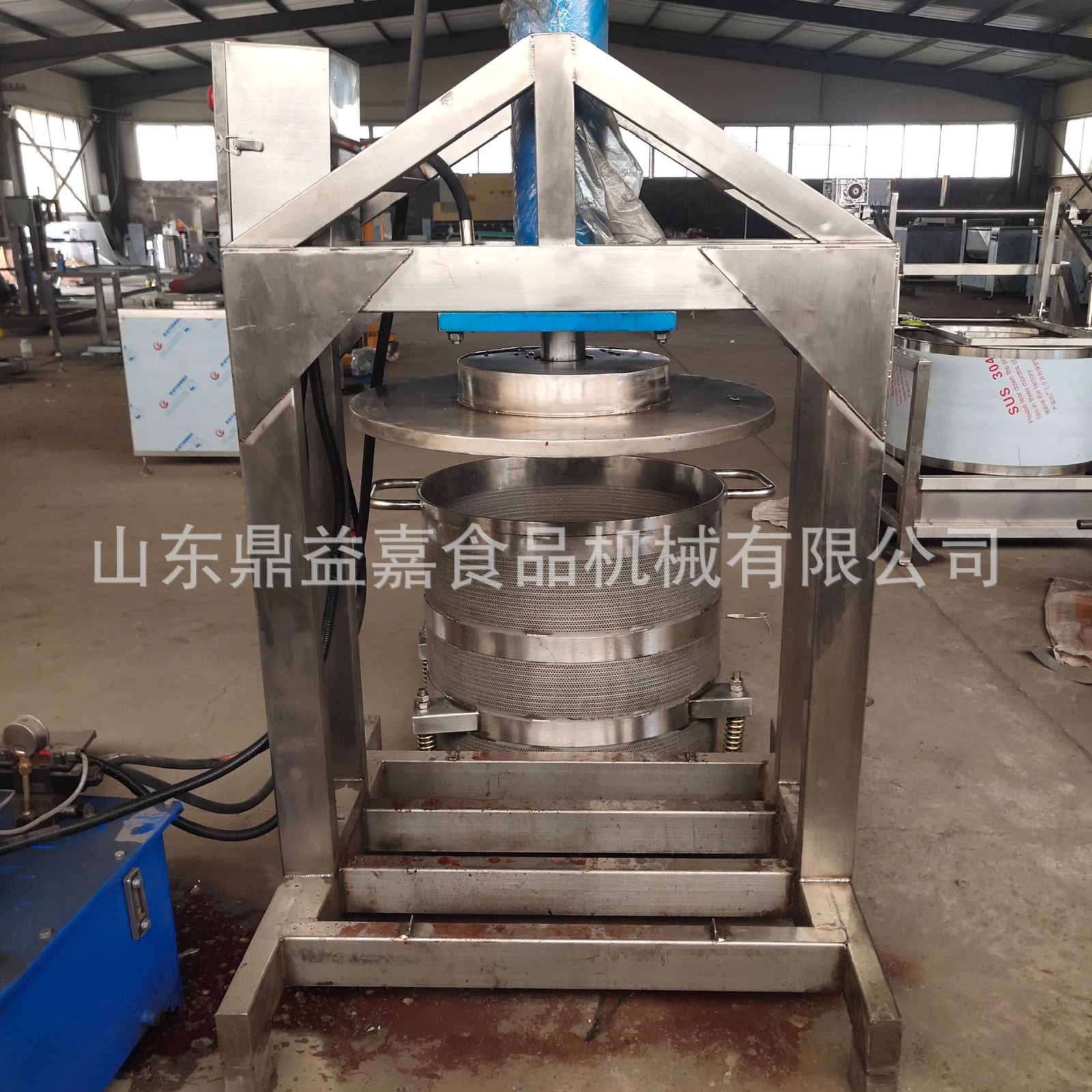 全自动压榨机水果蔬菜收汁机器中药材生姜汁提取设备米酒槽脱水机图4