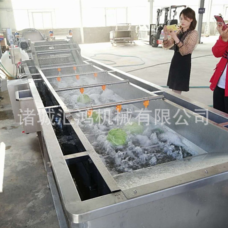 玉米清洗漂烫线 糯玉米蒸煮杀青设备 自动果蔬成套机器图2