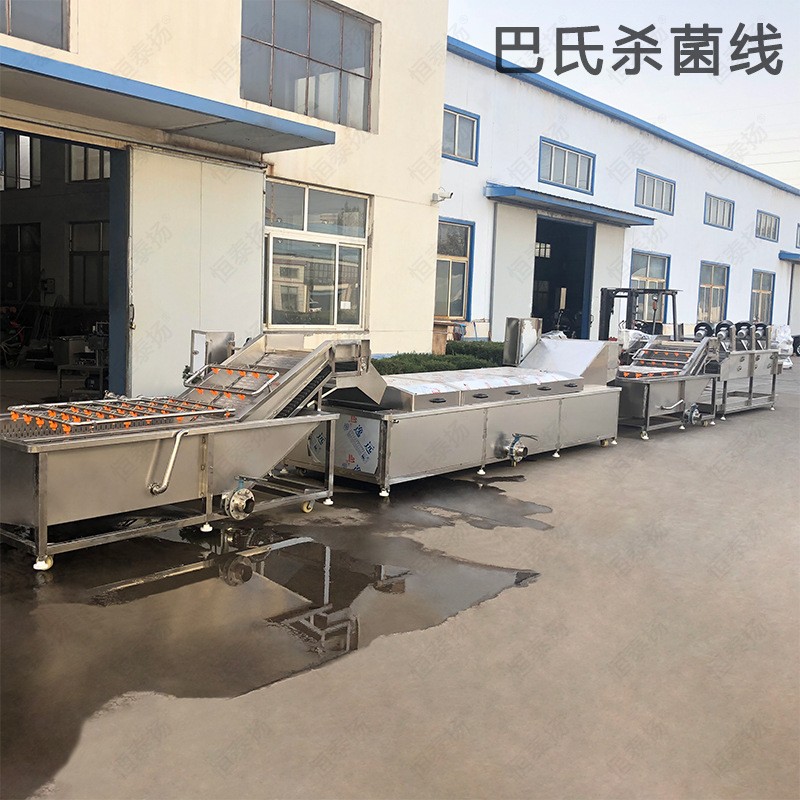 水浴式玉米杀菌机 竹笋花生杀青漂烫机 袋装牛奶酱菜巴氏杀菌设备图3