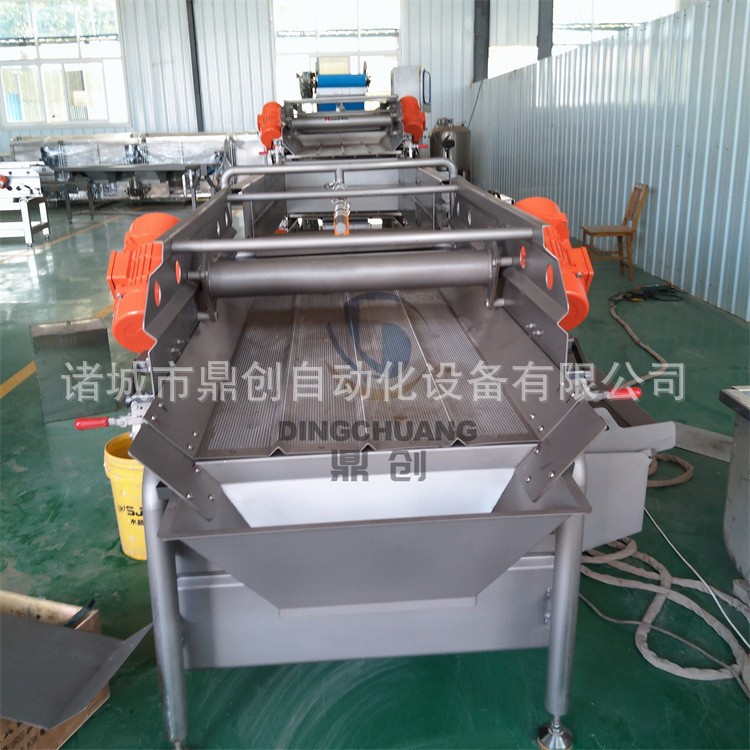 豆芽菜涡流清洗设备 中央厨房净菜设备 半成品果蔬全自动洗菜机图5