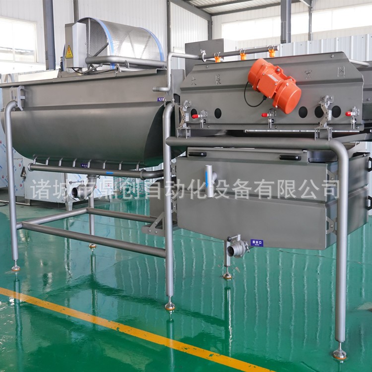 豆芽菜涡流清洗设备 中央厨房净菜设备 半成品果蔬全自动洗菜机图2