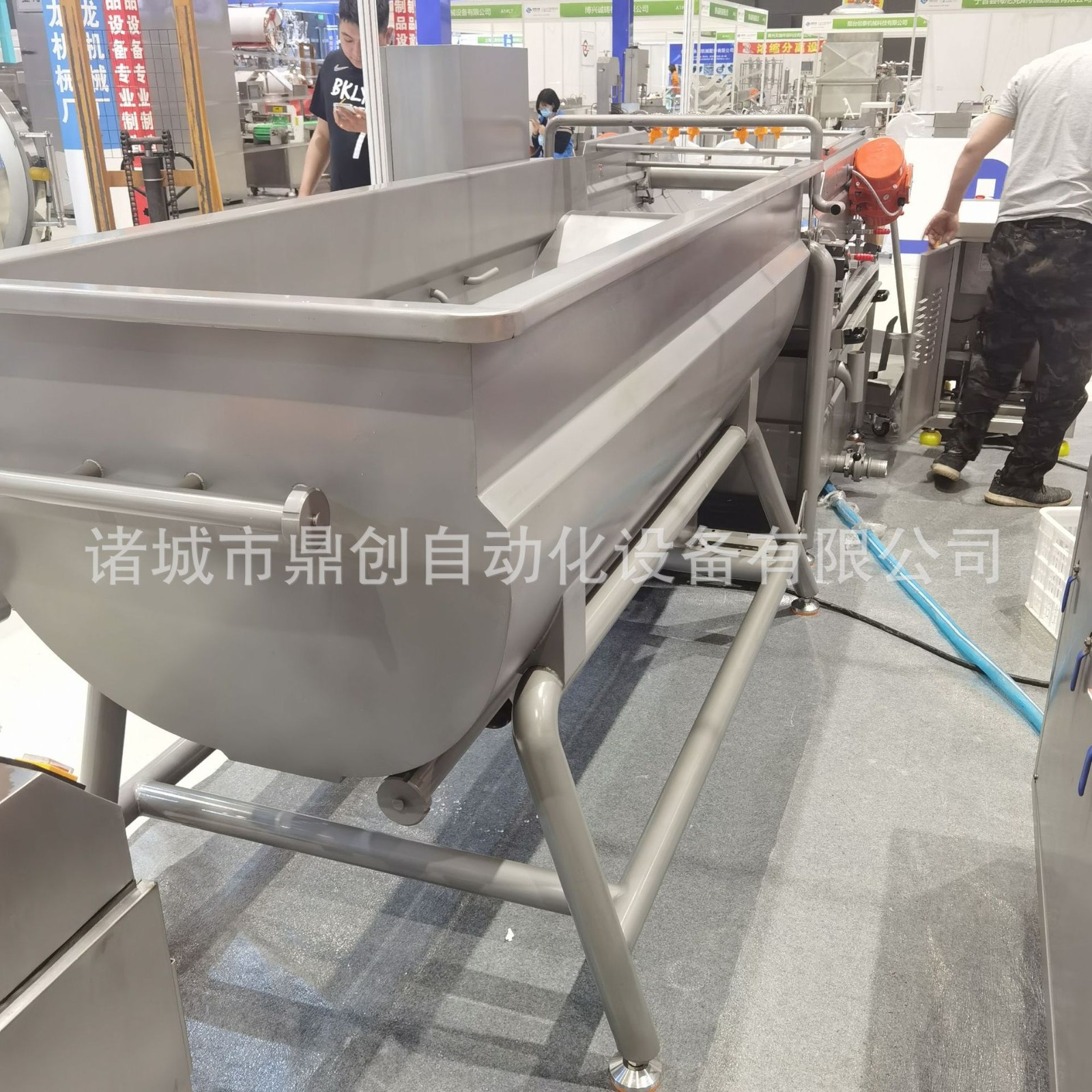 豆芽菜涡流清洗设备 中央厨房净菜设备 半成品果蔬全自动洗菜机图3