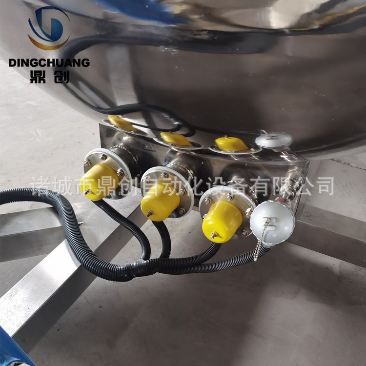 山东厂家出售豆沙馅月饼馅电动炒锅 全自动炒辣酱包子馅行星炒锅图2