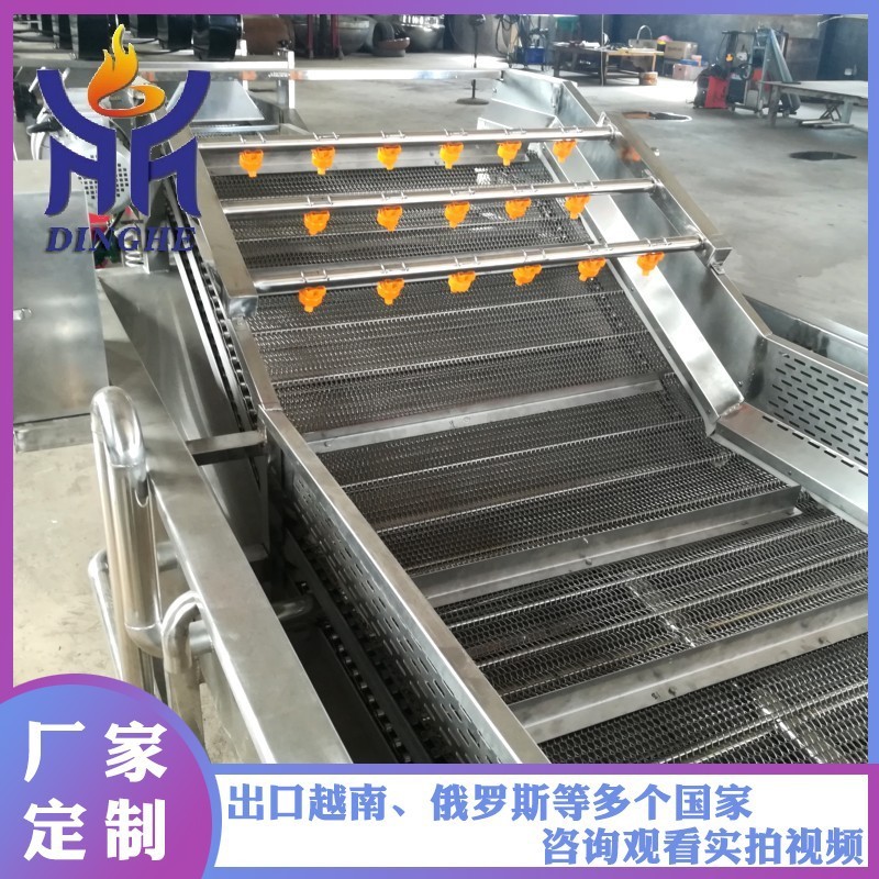 厂家供应气泡清洗机 全自动果蔬牛肚清洗机 喷淋式牛百叶清洗机图3