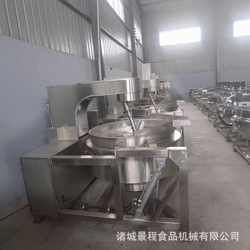 麻糖自动行星炒锅 雪梨膏秋梨膏糯米糕搅拌炒锅 可倾式蒸汽夹层锅图4