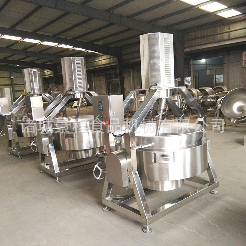 麻糖自动行星炒锅 雪梨膏秋梨膏糯米糕搅拌炒锅 可倾式蒸汽夹层锅图2