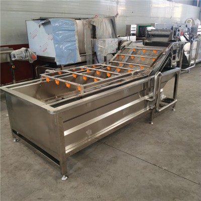 小金桔气泡清洗机 洗水果机 高压喷淋金枣子水浴式清洗机