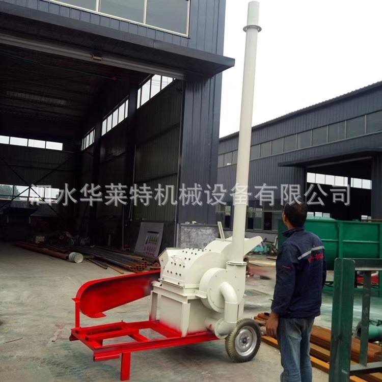 小型树枝粉碎机园林木屑锯末粉碎机建筑模板木材粉碎机菇木破碎机图3