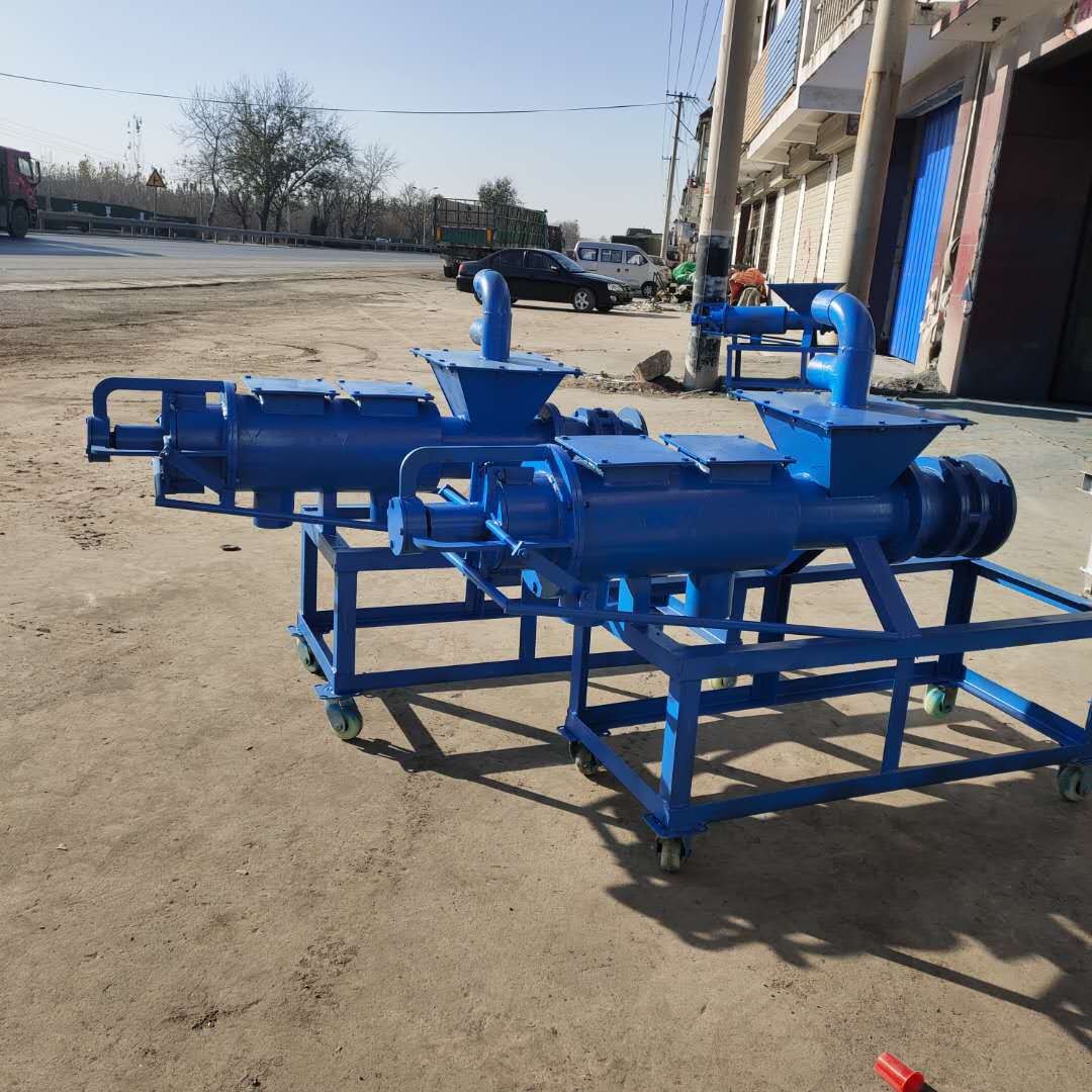 180不锈钢猪粪鸡粪牛粪养殖场用固液分离机 小型粪污固液脱水机图4