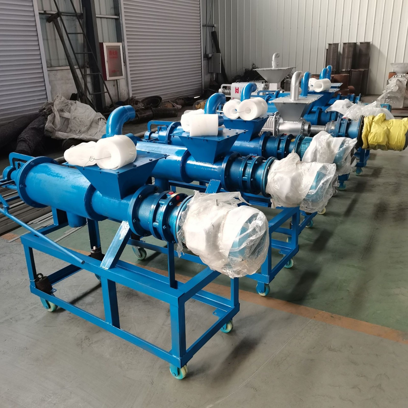 180不锈钢猪粪鸡粪牛粪养殖场用固液分离机 小型粪污固液脱水机图5