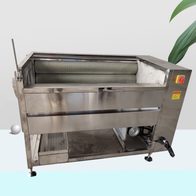 毛辊清洗机 火龙果土豆毛辊去皮清洗机魔芋自动去皮机毛刷洗菜机