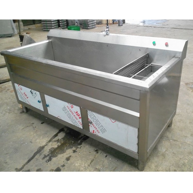 全自动臭氧涡流气泡清洗机 果蔬清洗机 商用厨房洗菜冻肉解冻机图4