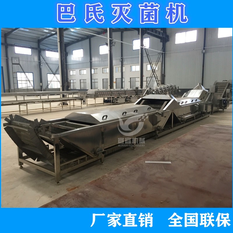 螺蛳粉菜包调味品料里包巴氏杀菌设备 泡菜酱菜巴氏杀菌线设备图3