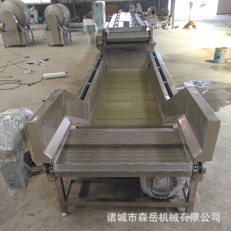 水果玉米全自动蒸煮机漂烫机 海鲜食品蒸煮冷却线中药材蒸煮机图4